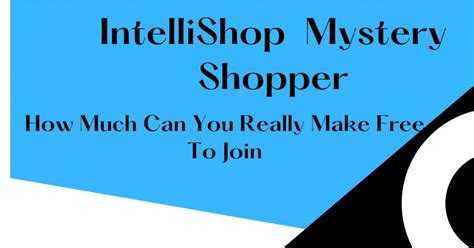 mister y shopper|intellishop mystery shopper.